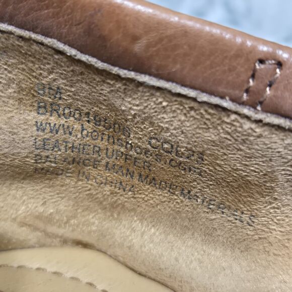 Born Womens Size 8M Mexican Huarache Style Open Toe Light Caramel Sandals - Picture 7 of 9